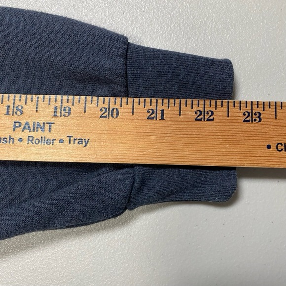 Aviator Nation Hoodie XS Relaxed Pullover Spellout Charcoal Gray Coastal - Picture 5 of 7